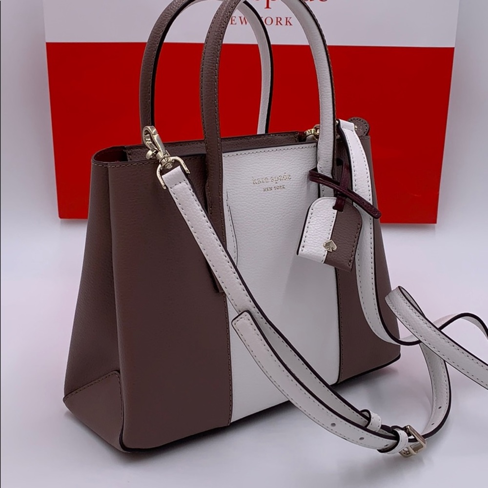 Kate Spade Eva Split Handle Small Top Zip Satchel - Picture 2 of 16
